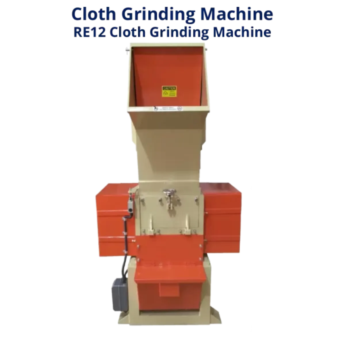 RE12 sheet skeleton grinder — 60–80 kg/hr inline grinder for a single thermoforming line