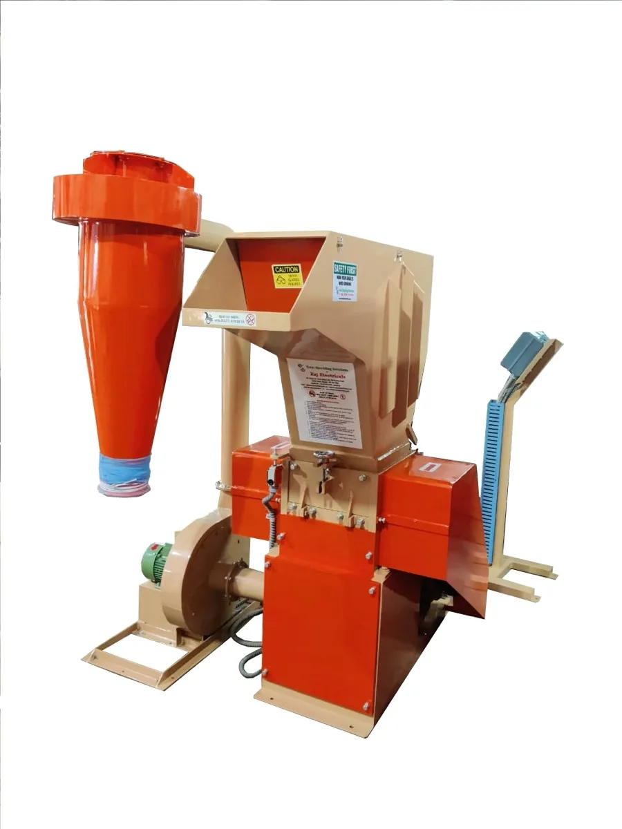 Customised EPS crushing system built to client requirement at Raj Electricals' Mumbai works