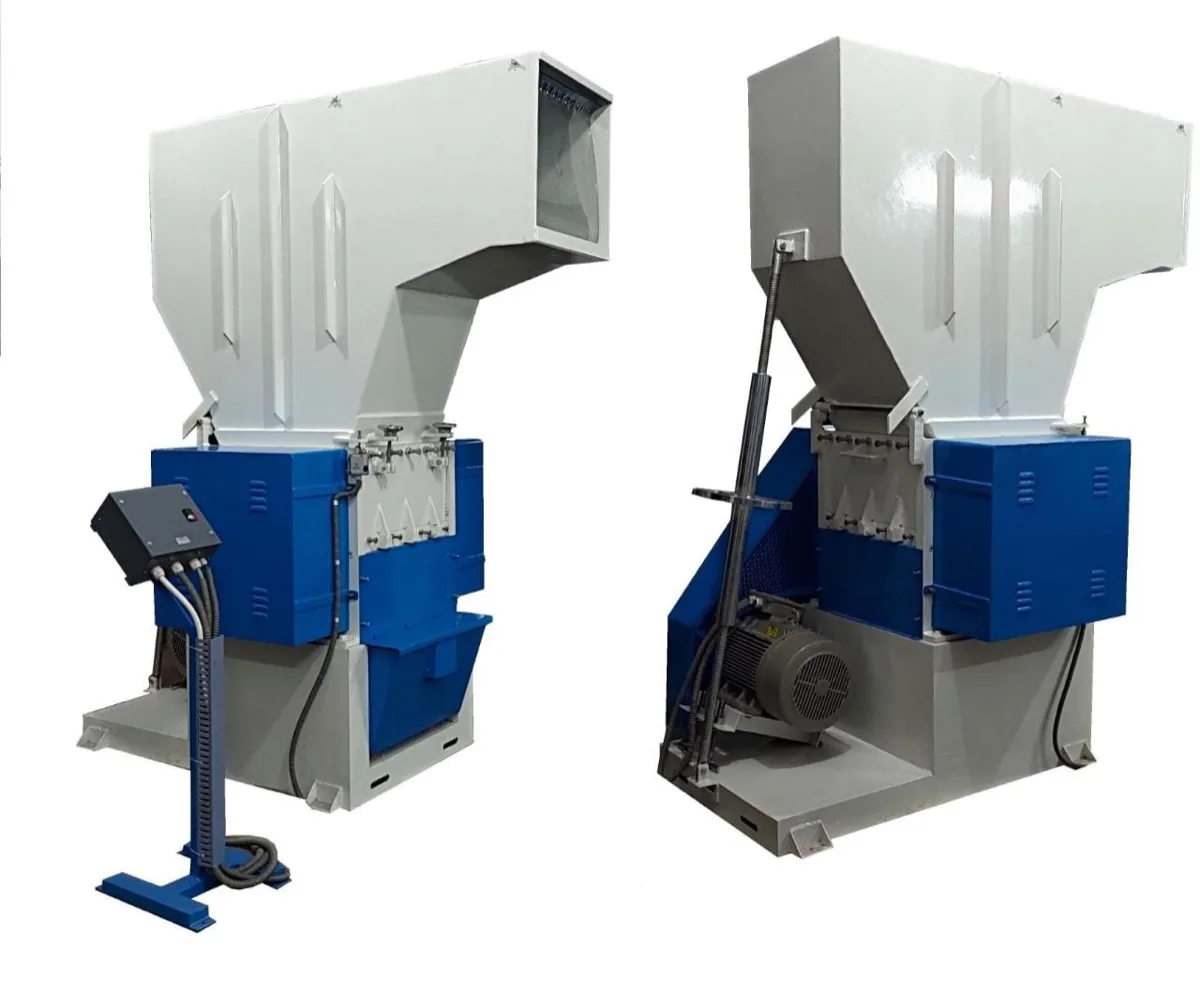 RE25 plastic grinder machine — 25 HP granulator with 25 inch throat and Star Delta starter, Raj Electricals, Mumbai